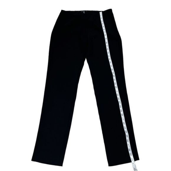Eileen Fisher Black Straight Leg Elastic Waistband Pants Size XS - Picture 8 of 10